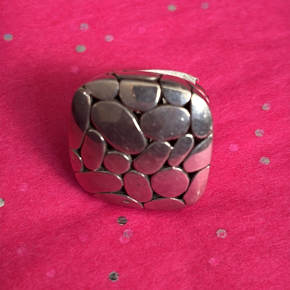 John Hardy Sterling Silver Pebble Ring - image 1